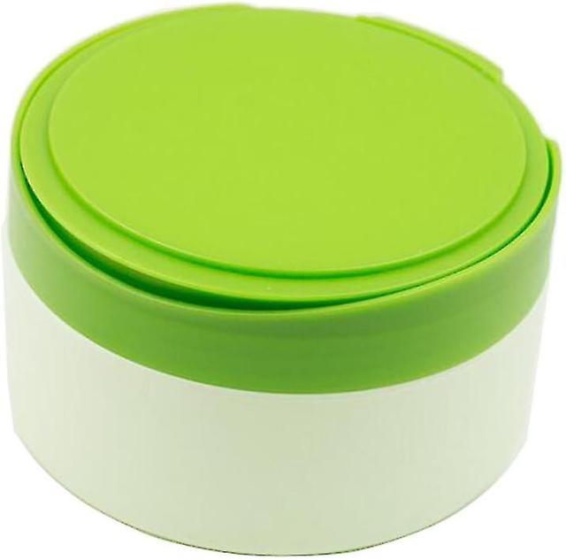 Green Portable Baby Skin Care Powder Case With Puff on Productcaster.