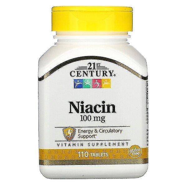 21st Century Século 21, Niacina, 100 mg, 110 comprimidos on Productcaster.