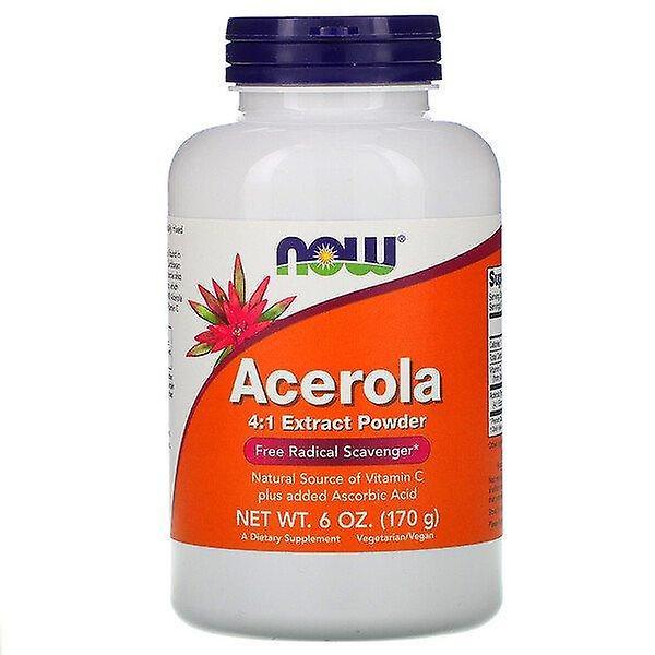 Now Foods, Acerola 4:1 Extract Powder, 6 oz (170 g) on Productcaster.