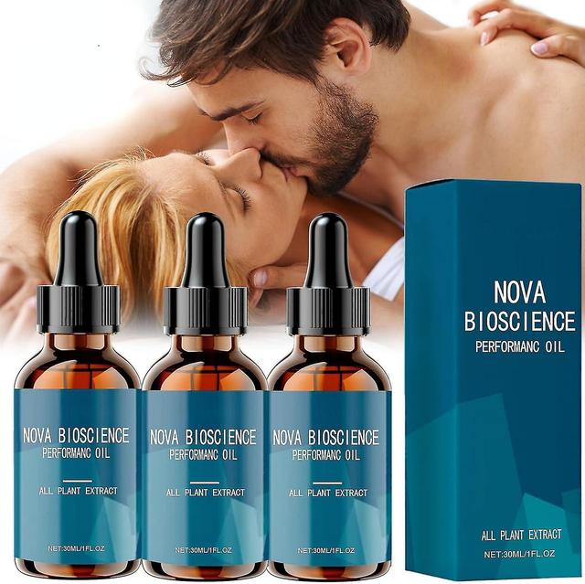 Nova Bioscience Performance Oil, Nova Bioscience Performance Oil voor mannen, Complexe Men's Drops 3pcs on Productcaster.