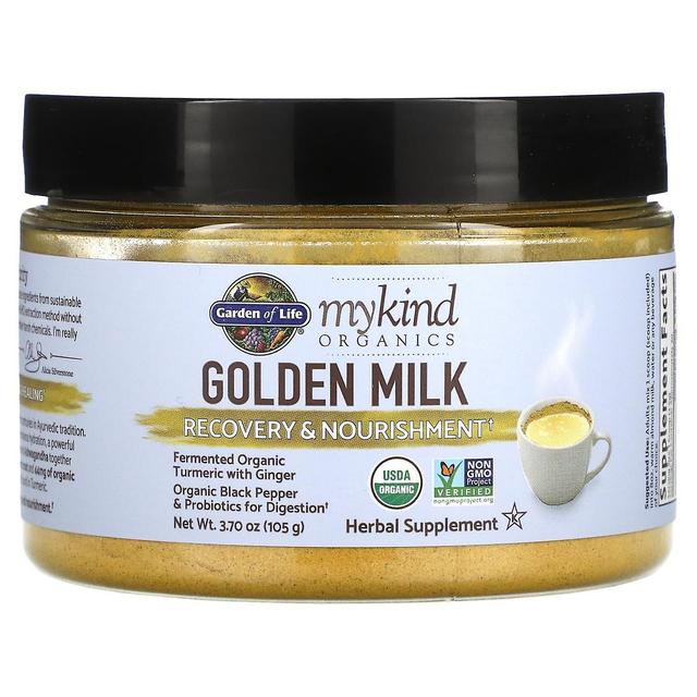 Garden of Life, MyKind Organics, Golden Milk, Recovery & Nourishment, 3.70 oz (105 g) on Productcaster.