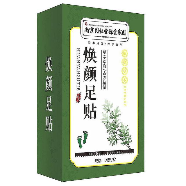 Wormwood Foot Paste Mugwort Leaf Patches Ginger Foot Stickers Health Care on Productcaster.