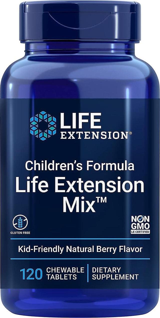 Life Extension Children's Formula Life Extension Mix 120 Chewable Tablets on Productcaster.