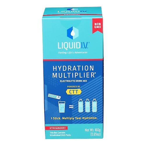 Liquid I.V Tekutý I.V Hydratačný multiplikátor Jahoda, 5.65 oz (balenie po 1) on Productcaster.