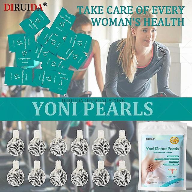 Upgraded Vaginal Detox Yoni Pearls Vaginal Tightening Tampon Fibroid Womb Detox Uterus Healing gynae on Productcaster.