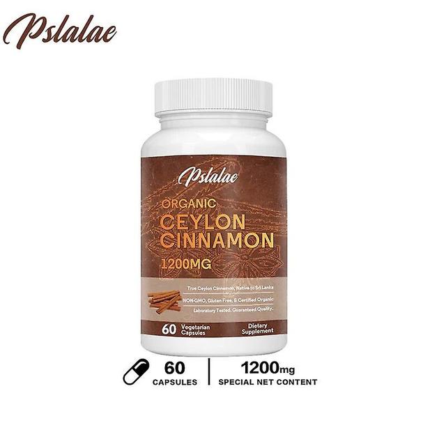 Eccpp Authentic Ceylon Cinnamon Capsules - Joints, Inflammation, Antioxidants, Glucose Metabolism Support Genuine Sri Lankan Cinnamon 60 Capsules on Productcaster.