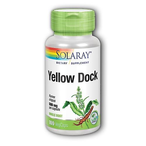 Solaray Yellow Dock,500 mg ,100 Caps (Pack of 6) on Productcaster.