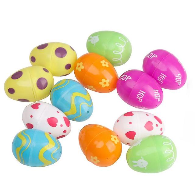 Easter Painted Egg Capsule Shell, 24pcs on Productcaster.