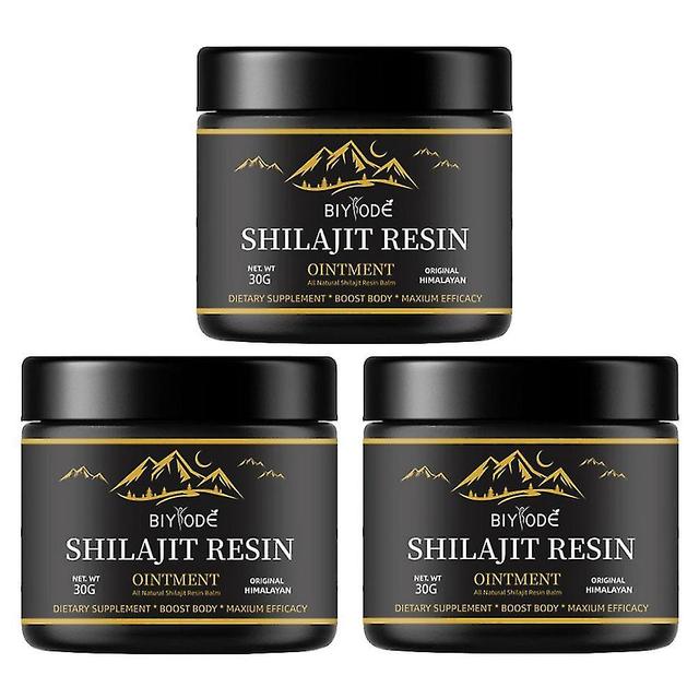 3pcs 100% Organic Himalayan Shilajit, Pure Soft Resin, Extremely Potent, Fulvic Acid on Productcaster.