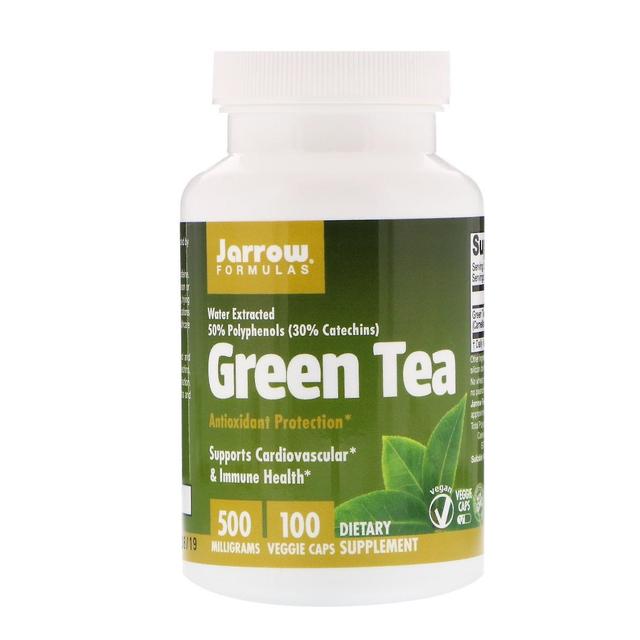 Jarrow Formulas, Green Tea, 500 mg, 100 Veggie Caps on Productcaster.