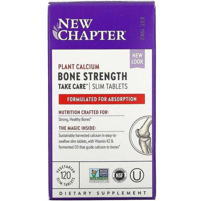 New Chapter, Bone Strength Take Care, 120 Vegetarian Slim Tablets on Productcaster.