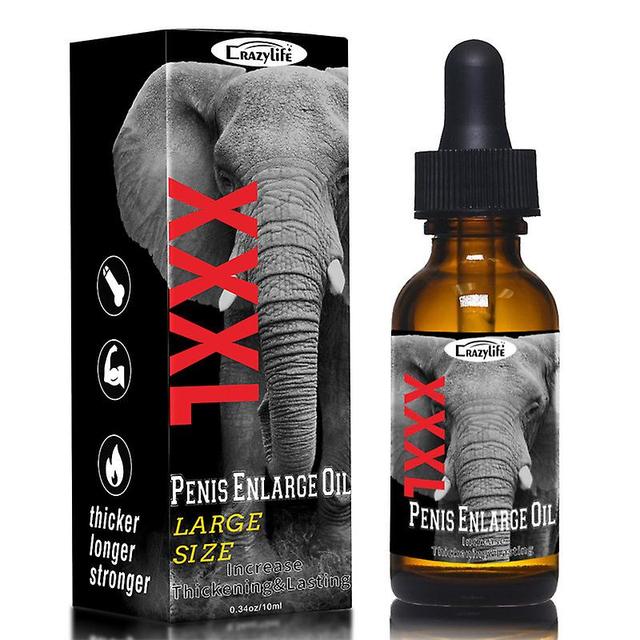 Yunshu Extra Strength Men Male Enlarger Oil, Natural Extension Dick Growth Men 10ml on Productcaster.