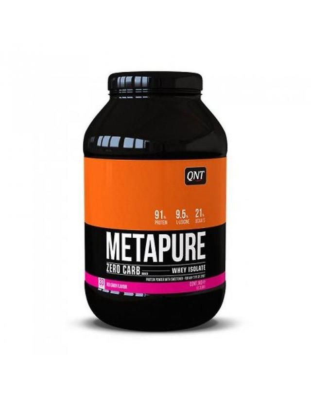 QNT Metapure Zero Carb Fat Free Whey Protein Isolate Muscle Powder Red Candy 908g on Productcaster.