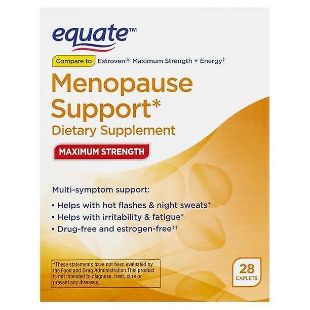 Equate maximum strength menopause support caplets, 28 count on Productcaster.