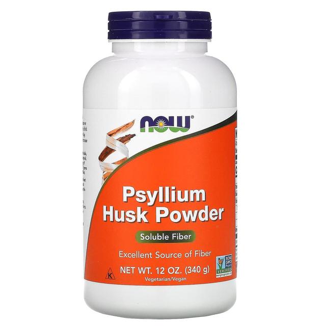 NOW Foods NOW Alimentos, Psyllium Husk Powder, 12 oz (340 g) on Productcaster.