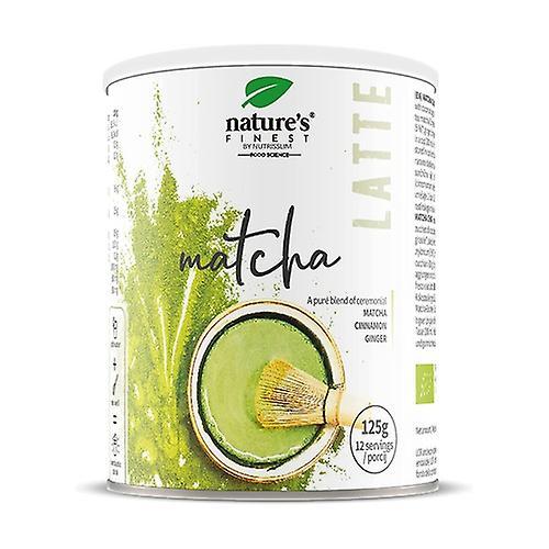 Natures Finest Organický nápoj matcha latte 125 g prášku (Matcha) on Productcaster.