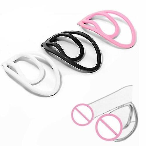 Chastity With The Fufu Clip Sissy Male Chastity Training Device Clip Cages(free Shipping) Pink Small on Productcaster.