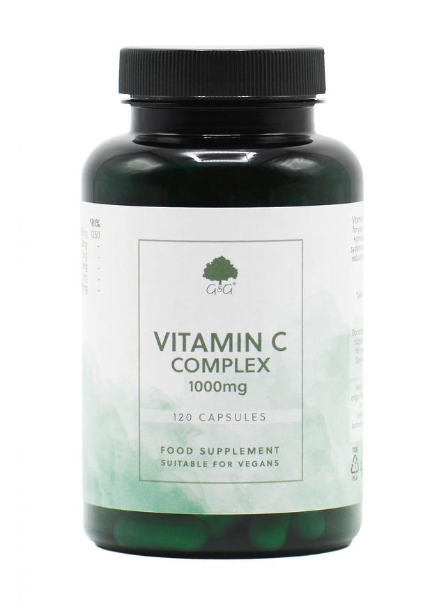 G&g vitamins vitamin c complex 1000mg 120's on Productcaster.