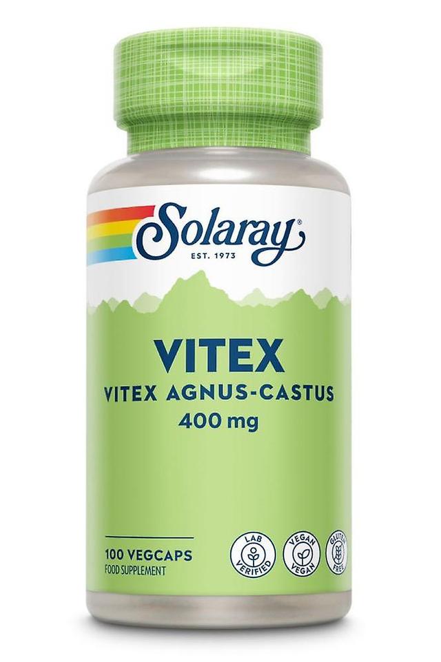 Solaray vitex 400mg 100's on Productcaster.