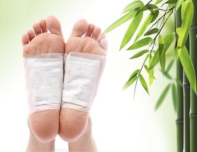 Qian Vip 20pcs=(10pcs Patches+10pcs Adhesives) Detox Foot Patches Pads Body Toxins Feet Slimming Cleansing Herbaladhesive Hot Fb on Productcaster.