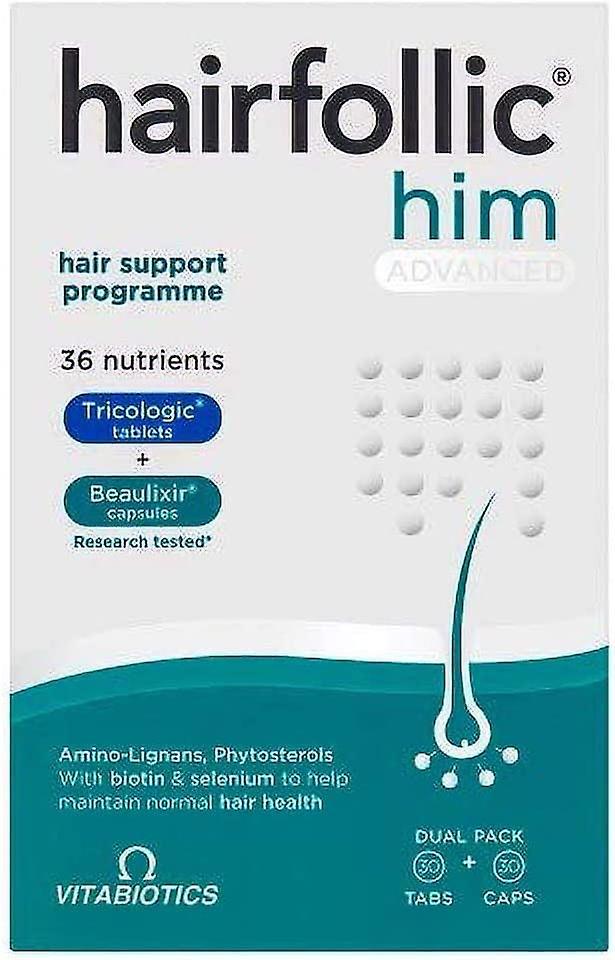 Vitabiotics 30 Herre Multivitaminer Support Hår Hudpleje Supplement - 3 For 2 on Productcaster.