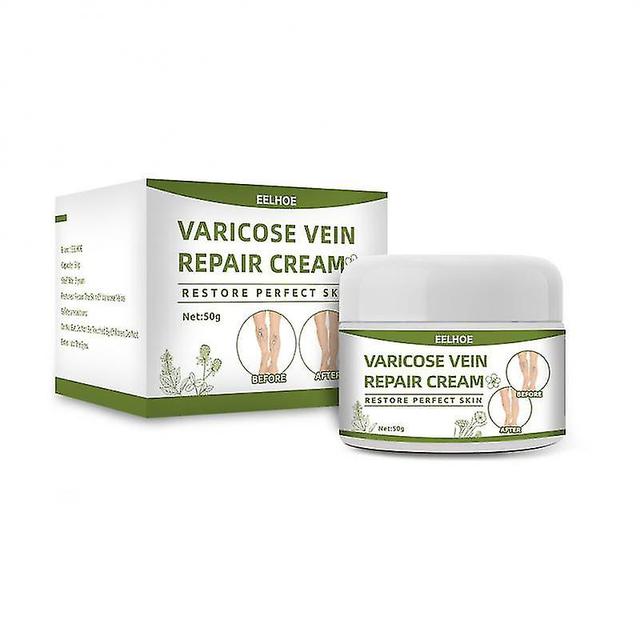 Varicose Vein Repair Cream Repair Spray Relieve Leg Pain Swelling Improve Leg Earthworm Varicose Bulge Boost Blood Circulation 50g Repair Cream318 on Productcaster.