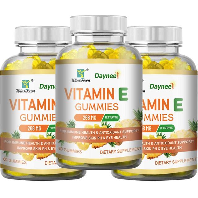 Vitamine E Gummies Skin Anti-aging Formula vermindert rimpels 3-pack 3PCS on Productcaster.