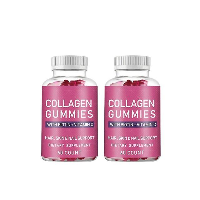 1-2pcs Collagen Gummies Sont Sans Gluten, Pour Une Digestion Sans Ballonnement Peau Saine on Productcaster.