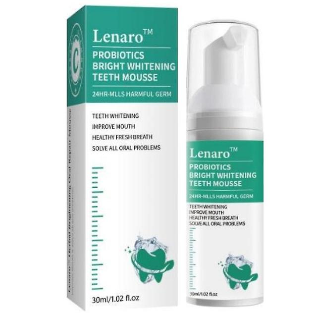 Lenaro Probiotics Bright Whitening Teeth Mousse Lenaro Oral Repair Mousse on Productcaster.