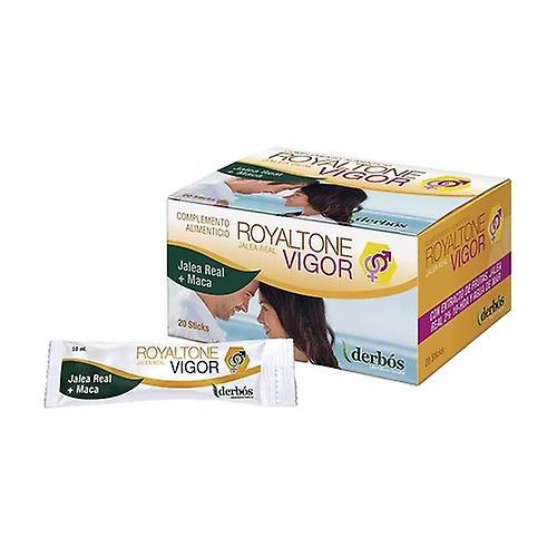 Derbós Royaltone vigor royal jelly + maca 20 sticks of 10ml on Productcaster.