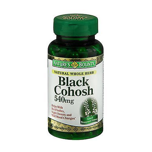 Nature's Bounty Natures Bounty Black Cohosh,540 mg ,100 Capsules (Pack of 4) on Productcaster.