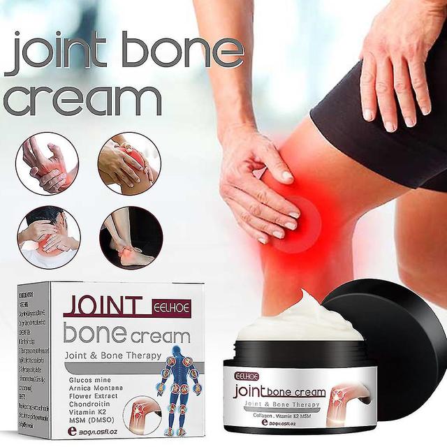 1/2pcs Arthrite Soulagement de la douleur Crème de soins articulaires Genou Récupération osseuse Corps Joint Cou Massage Crème 30g 1Pc on Productcaster.