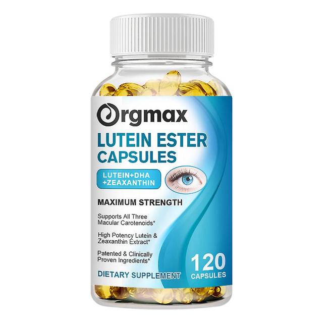 Visgaler Orgmax Lutein Dha Capsules Improve Eyesight Vision Relief Eyes Fatigue Prevent Myopia Maintain Moisture Retinal Health For Women 120 pcs on Productcaster.