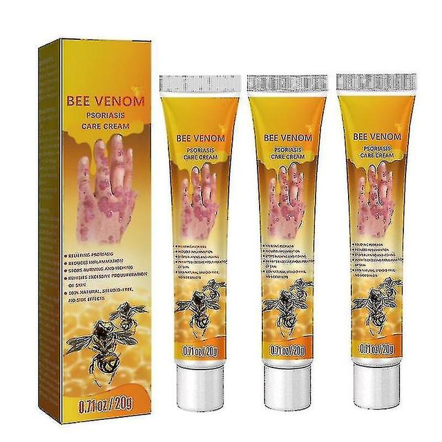 3pcs New Zealand Bee Venom Care Gel, New Zealand Bee Venom Relief Gel, Cream Gel For Bone And Care -aa147 on Productcaster.