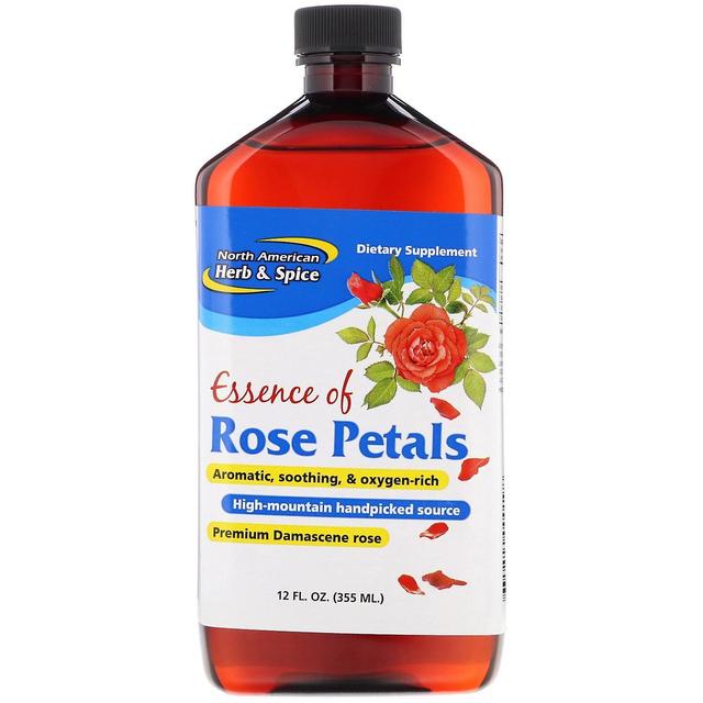 North American Herb & Spice, Essence of Rose Petals, 12 fl oz (355 ml) on Productcaster.