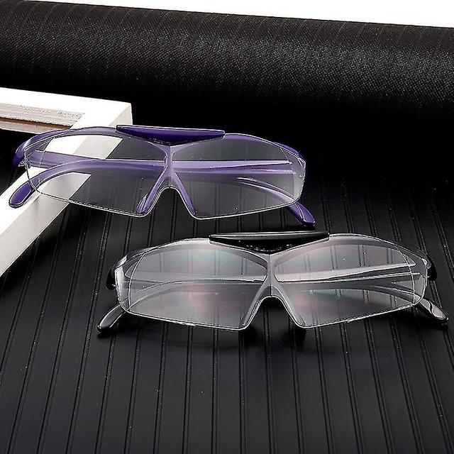 Lot de 2 loupes rabat 1,6x violet et noir on Productcaster.