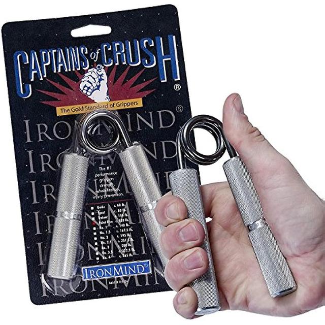 Usaironmind Captains Of Crush Grippers Coc Point Five 120lb 54kgthe Gold Standard Of Grippers on Productcaster.