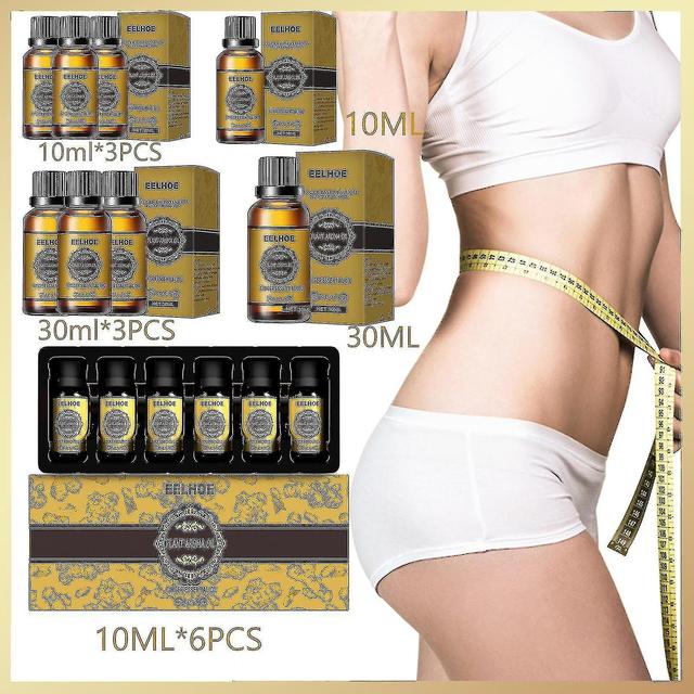 1/3/6pcs Belly Drainage Ginger Oil, Lymphatic Drainage Ginger Oil, Slimming Tummy Ginger Oil, 10ml,30ml Natural Drainage Ginger Oil Essential_k19 on Productcaster.