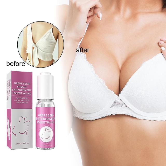 Breast Growth Massage Oil - Breast Enhancement Essential Oil for Enlargement, with Grape Seed Serum for Plumping and Push Up Effects 5pcs - 150ml on Productcaster.