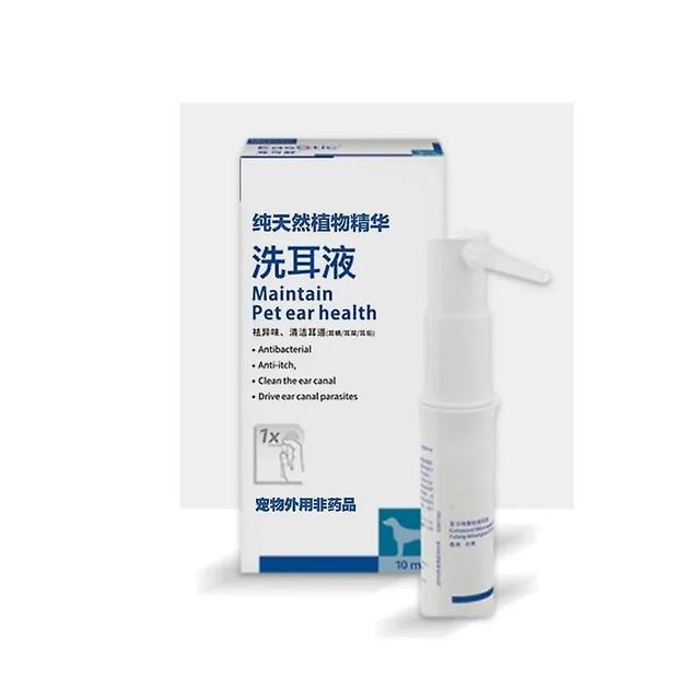 Jinzhaolai Malassezia otitis media for cats and dogs itching, redness, swelling and anti-inflammatory ear drops Easotic10ml on Productcaster.