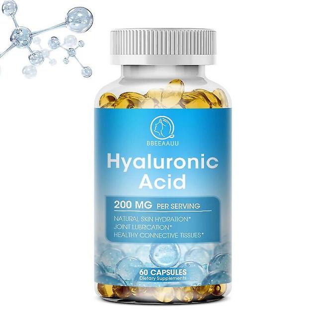 Hikig Hyaluronic Acid Capsule Tighten Skin Wrinkles Promote Hair Skin Nail&Joint Health Prevent Collagen Loss Beauty Health 60PCS on Productcaster.