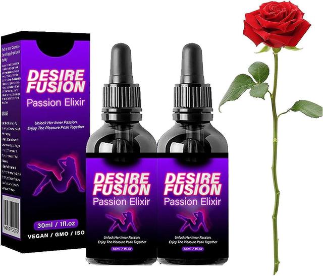 DesireFusion Passion Elixir, Happy Hormone Drops for Women, Increases Sensitivity and Pleasure, Boosts Energy Levels, Promotes Relaxation, Improves... on Productcaster.