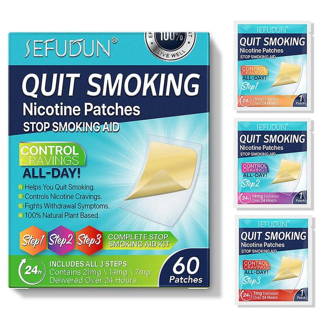 Nicotine Transdermal Patches Help Quit Smoking Stop Smoking Aid Patch Body Care 1set on Productcaster.