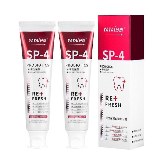 2x 2024 New Sp-4 Probiotic Toothpaste, Yayashi Sp-4 Toothpaste Whitening on Productcaster.