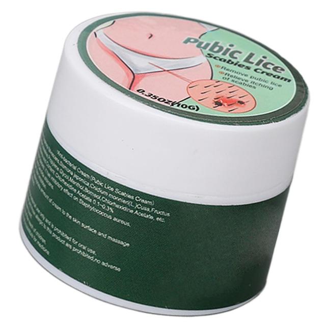 Pubic Lice Treatment Cream Rýchlo pôsobiaci organický krém na ošetrenie vši pre dospelých - 10g (2ks) on Productcaster.