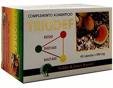 Golden & Green Natural Triodef 60 capsules on Productcaster.