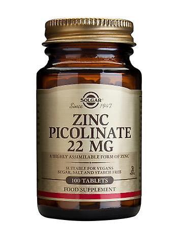 Solgar Zinc Picolinate 22 mg Tablets, 100 on Productcaster.