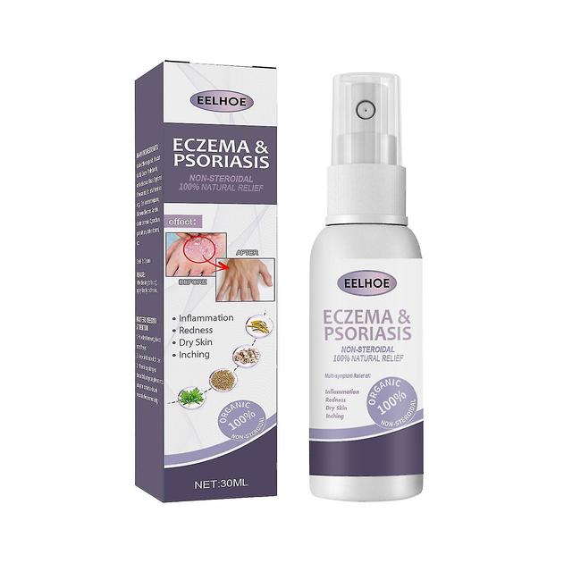 30ml Non-stericidal Spray With Natural Extract Of Eczema And Ampsoriasis, Effective Solve For Psoriasis, Eczematoid Dermatitis on Productcaster.