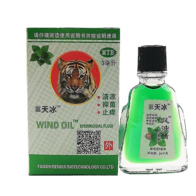 2pc Wind Oil Essence Relieve Dizziness Headache Motion Sickness Oil Prevent Mosquito Bites on Productcaster.