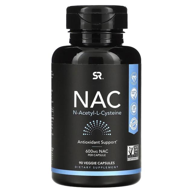 Sports Research Ricerca sportiva, NAC, 600 mg, 90 Capsule vegetali on Productcaster.